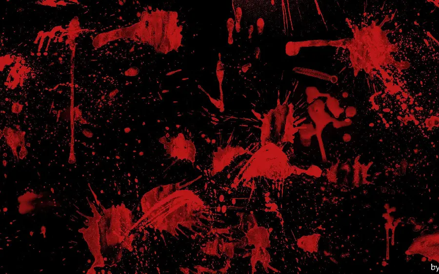 Stock image of bloody hand with black background with the highest quality 