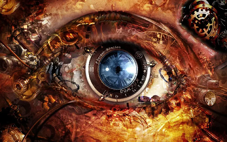 Frightening image of dragon's eyes up close and in JPG format 