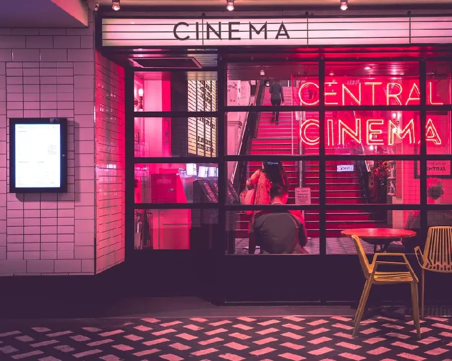 Central Cinema Stock for Laptop and Computer Background Image