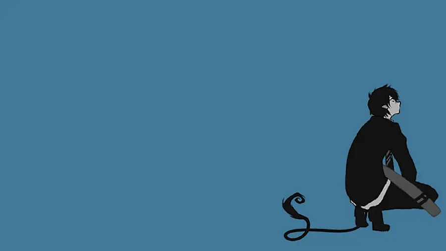 Latest minimalist cat boy background 2024