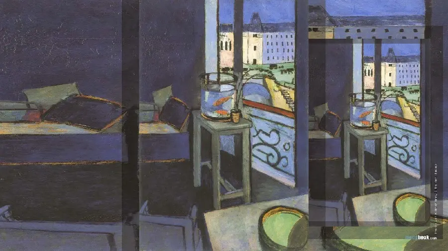 The violinist at the window 1918 by Henri Matisse