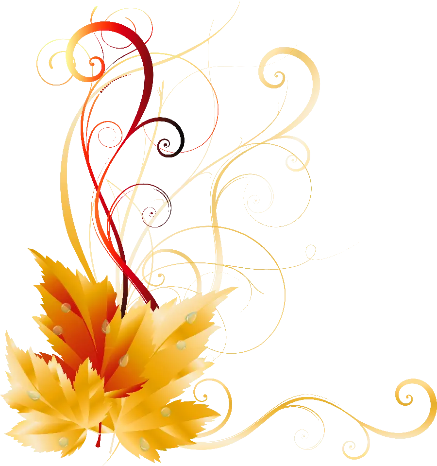 Free and high-quality download of simple graphic photo of autumn leaf design for photo frame 