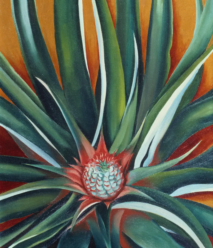A pleasant and excellent quality image of the beautiful painting of Georgia O'Keeffe for printing