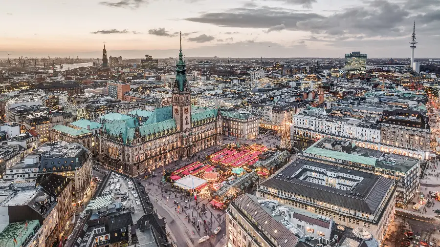 The most beautiful wallpaper of a busy urban landscape with excellent quality