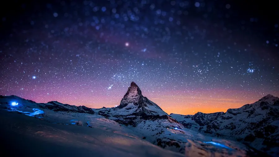 Background of interesting and attractive mountain nature in abstract style for desktop
