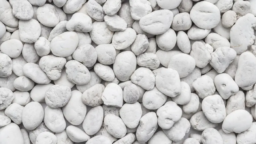 White and special HD stones wallpaper stacked on top of each other