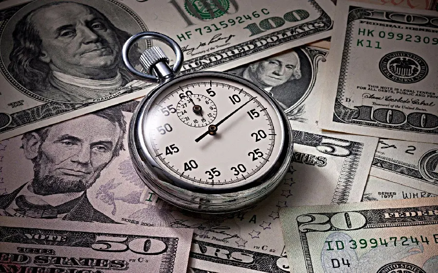 Promotional and motivational photo Russian and Canadian money design 