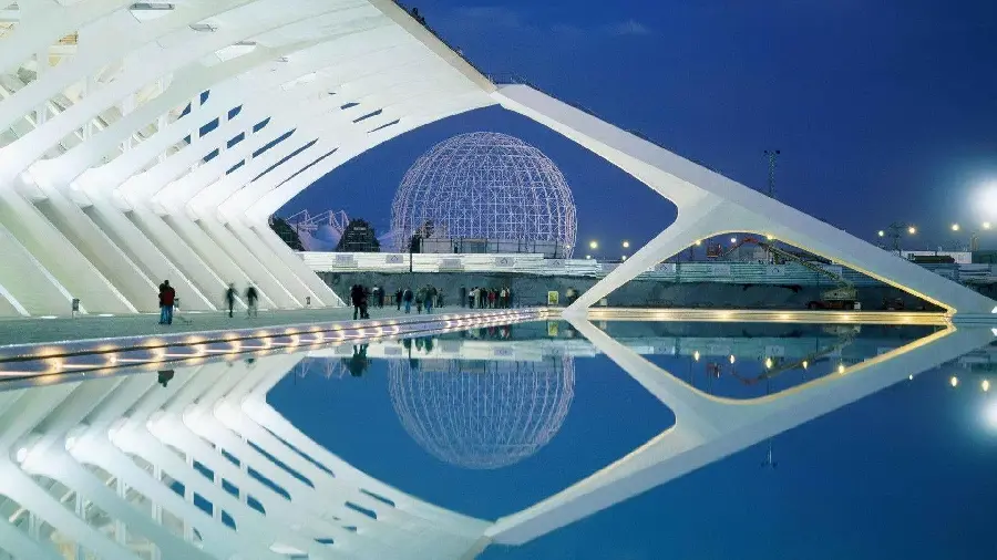 The most beautiful and spectacular modern architectural design background for architects' desktops
