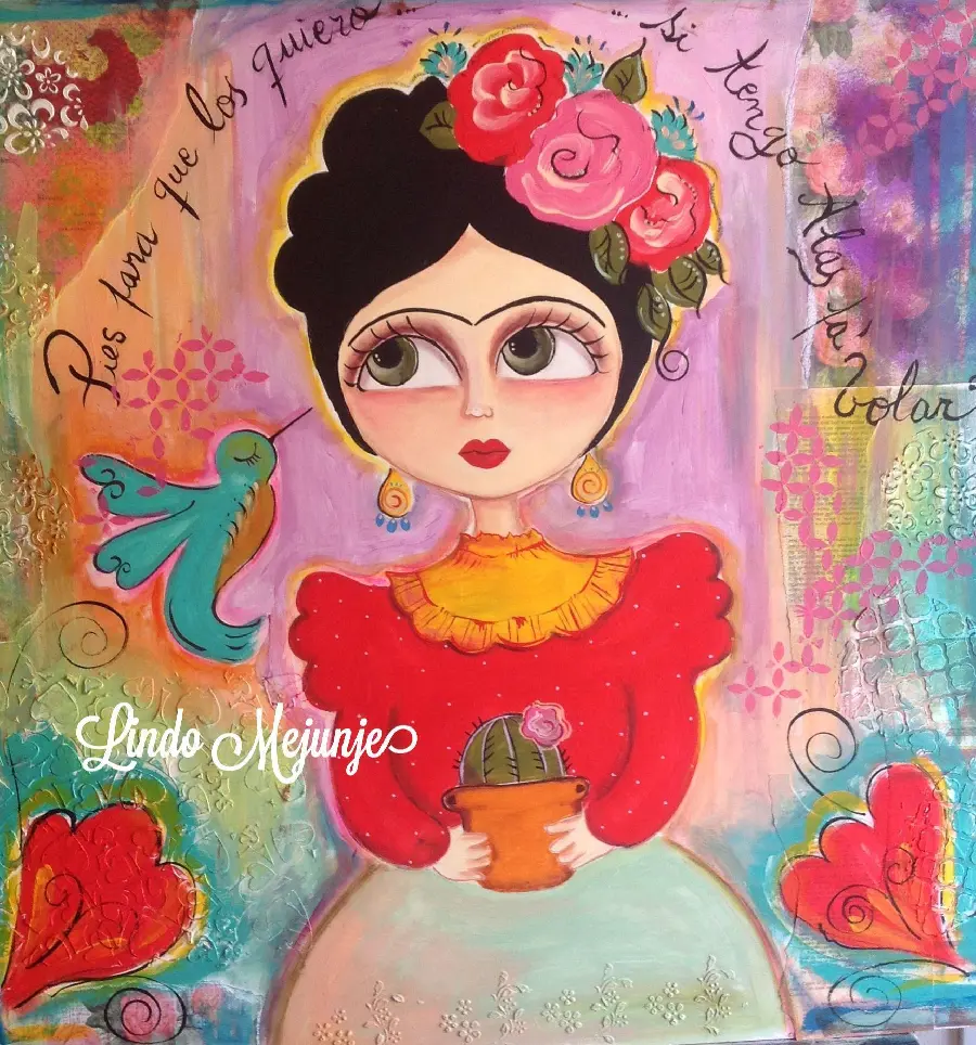 Quadros Painting Frida Kahlo Mexican Painter Contemporary Art History