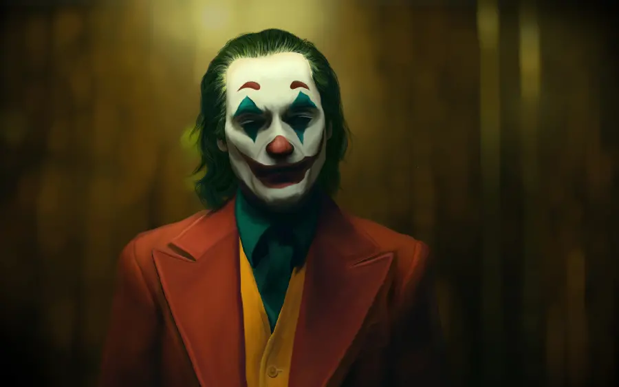 Cool background with Joker image for desktop background 