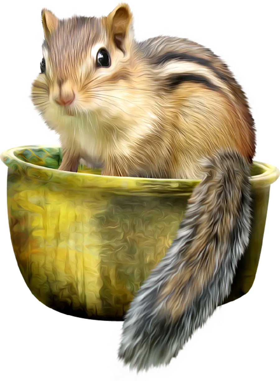 Download high quality real squirrel png image with white background