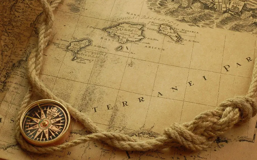 Free download of an old treasure map from the Qajar period 