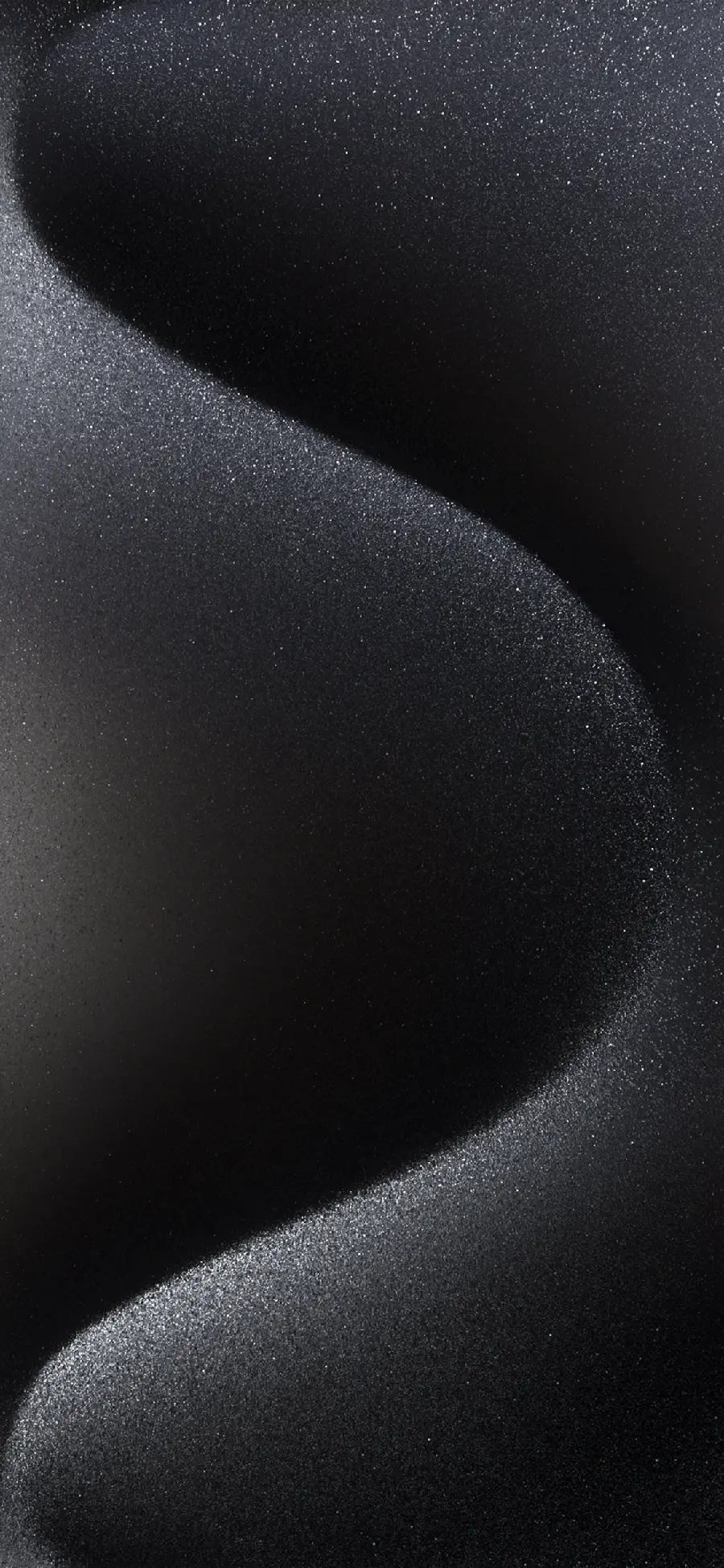 Beautiful Wallpaper In Glossy Black for iPhone 15