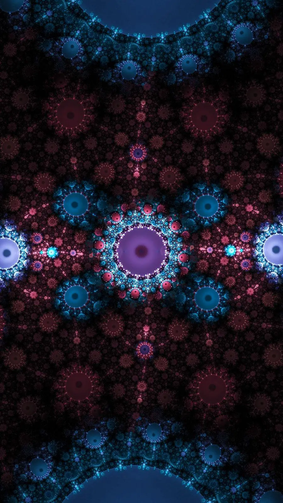 Stunning fractal wallpaper for iPhone background