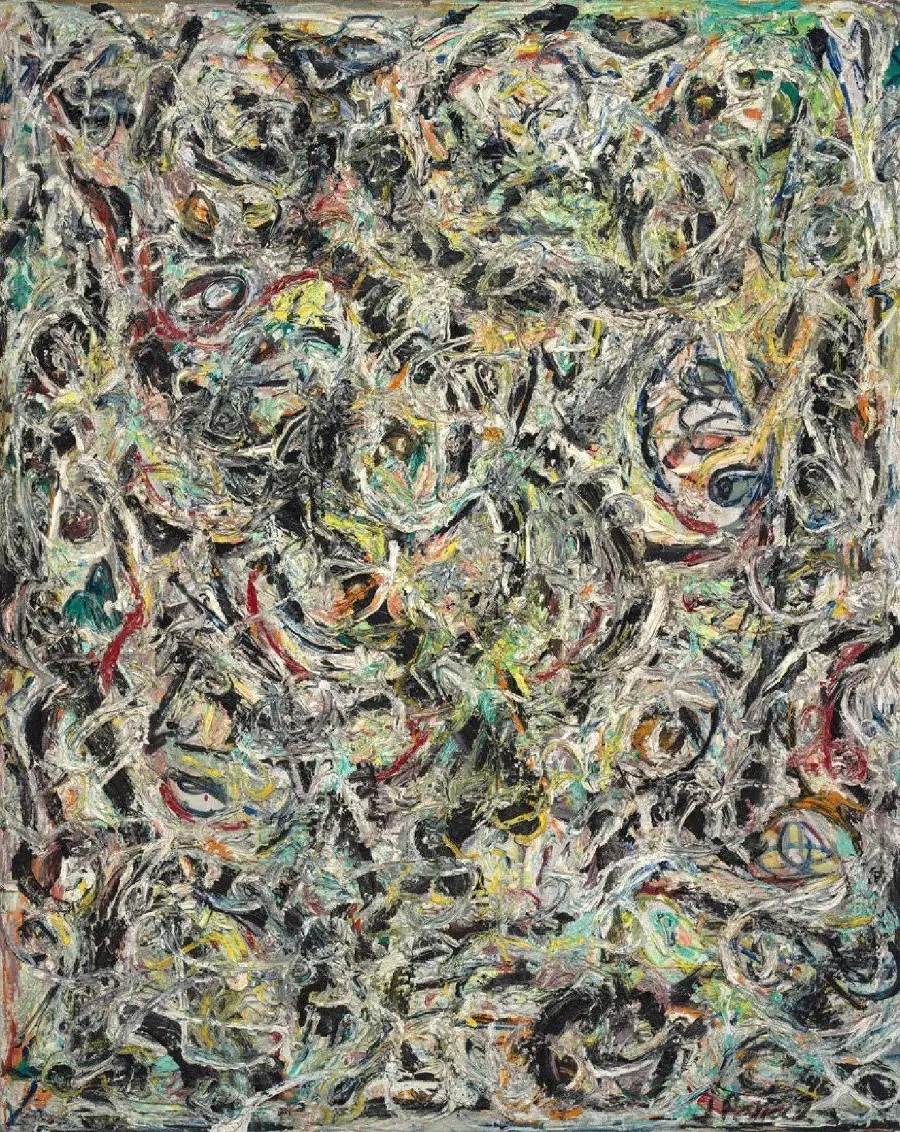  Jackson Pollock Sounds in the Grass 1946 Art Print