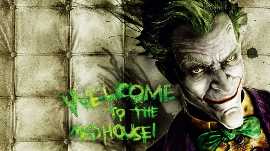 Download free and high-quality background of the famous Joker computer game design 