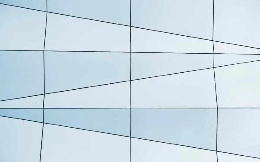 Stock Photo of a Mesmerizing 3D Glass Facade of a Glass Skyscraper