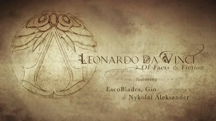 The most downloaded and popular photo of Leonardo da Vinci's engineering plan