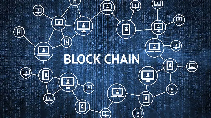 Blockchain Technology Wallpaper