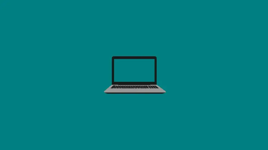 Download wallpaper and profile picture minimalist style drawing laptop design 