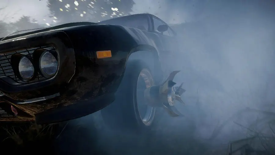 Wallpaper of the terrifying sequence in the Fast and the Furious movie series