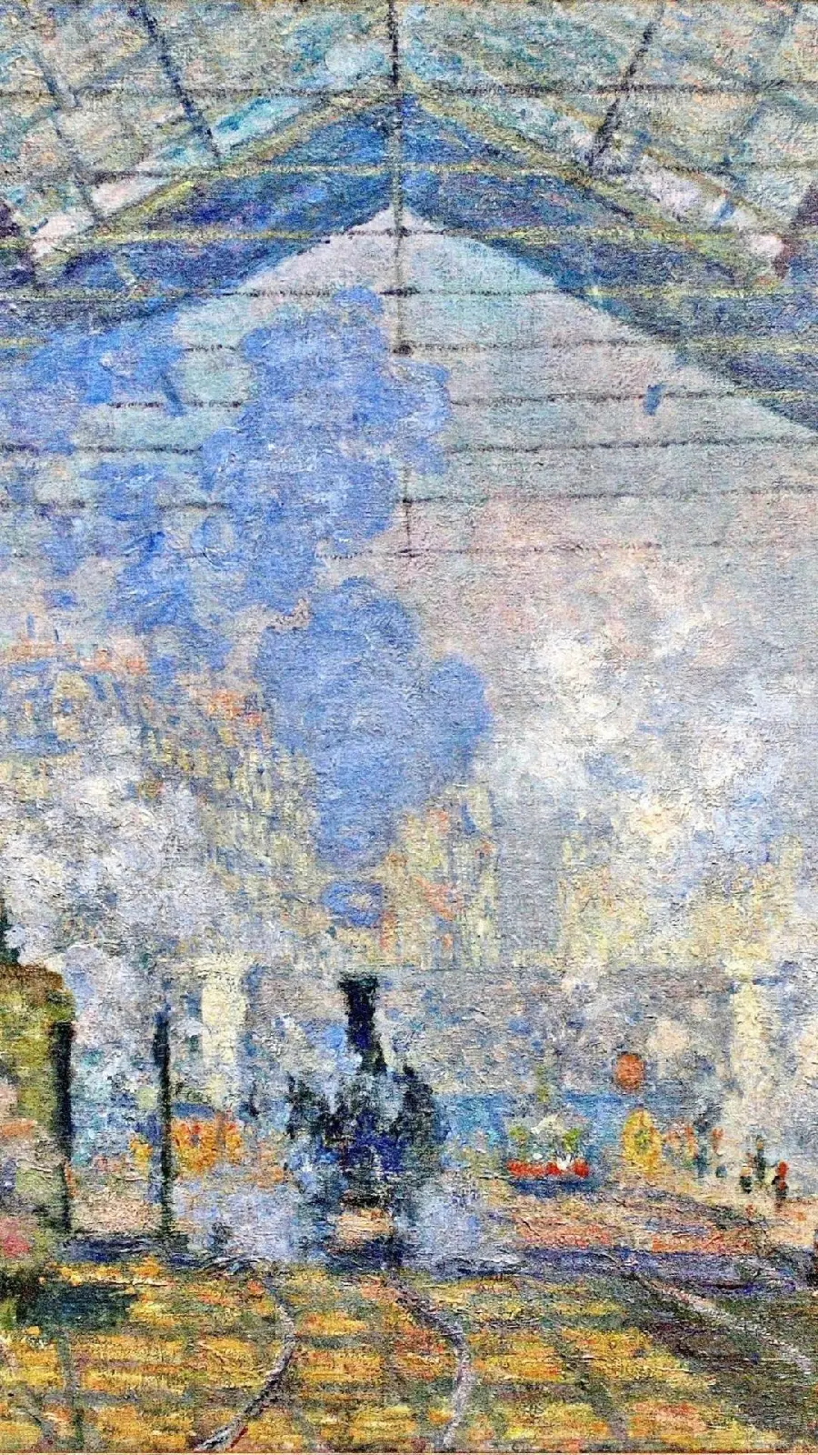Highest quality stock photo of landscape painting Le Locle de Fougere