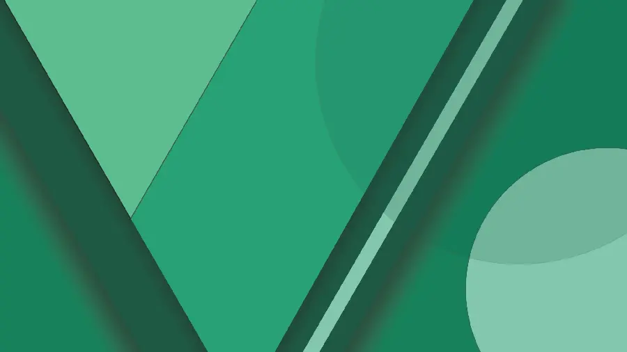 Wallpaper for monitor in green theme inspired by the color of nature
