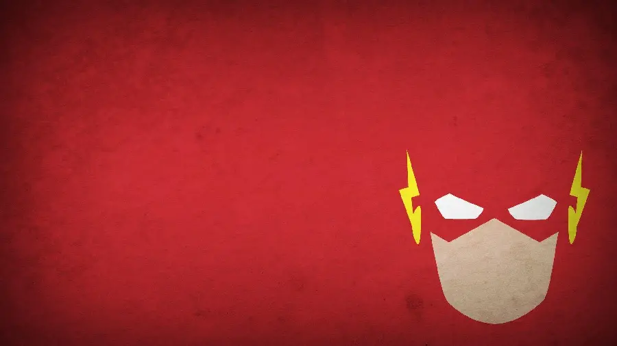 Minimal Flash Superhero HD Photo for Background and Profile 