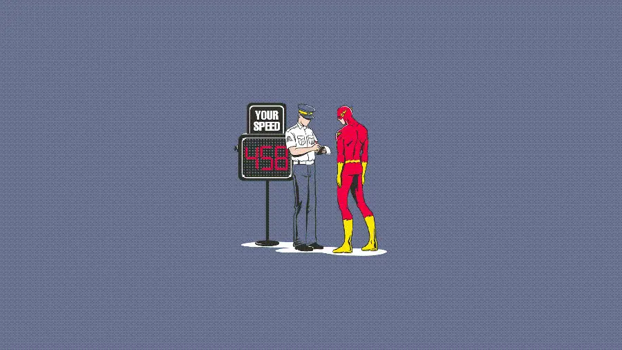 Free and high-quality minimalist style image of the superhero character Spider-Man 