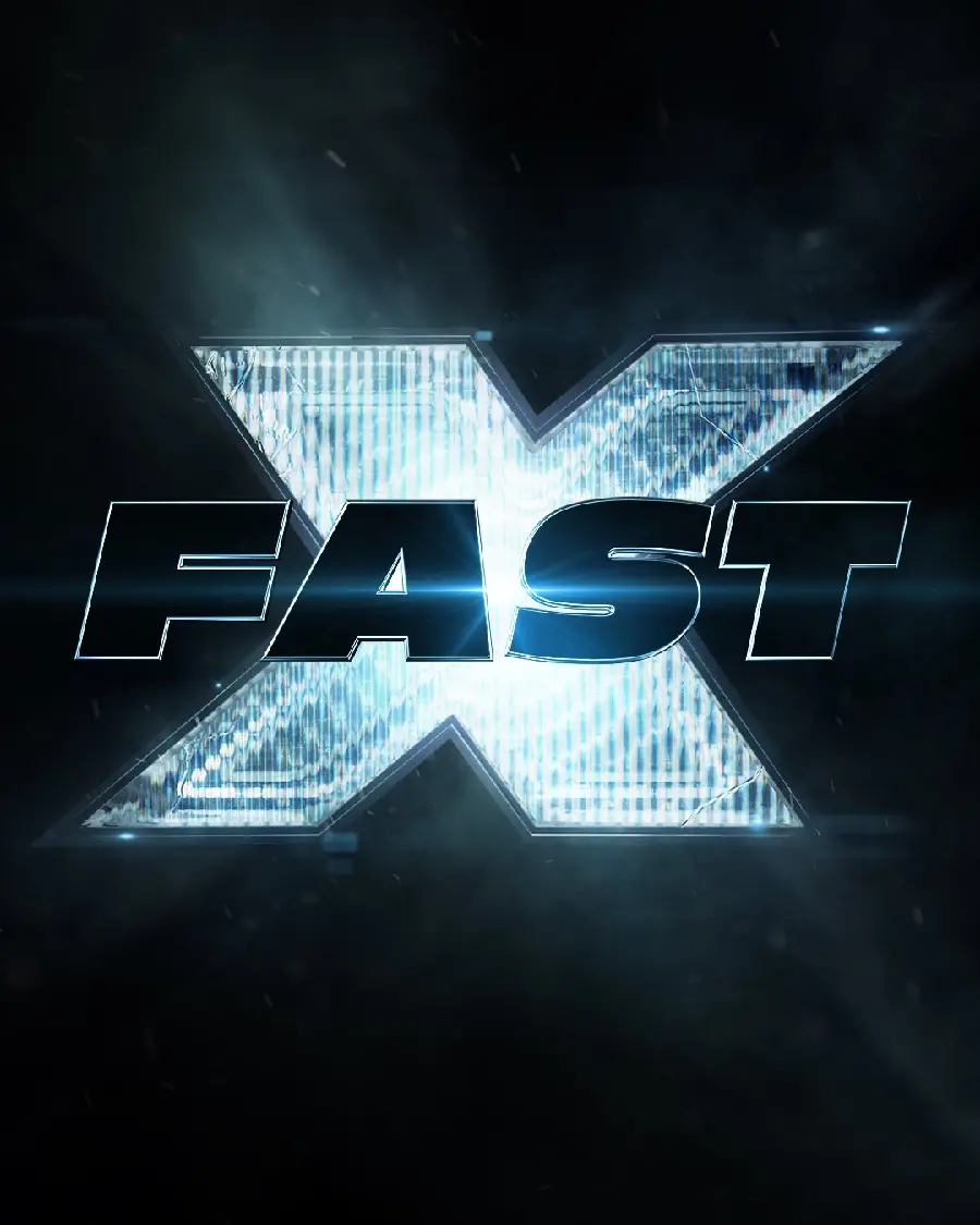 Stock image of the Fast and Furious 10 Fast X movie advertising banner