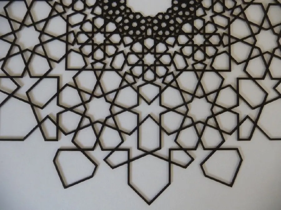 Stock photo of Islamic design for the architecture of mosques and religious buildings
