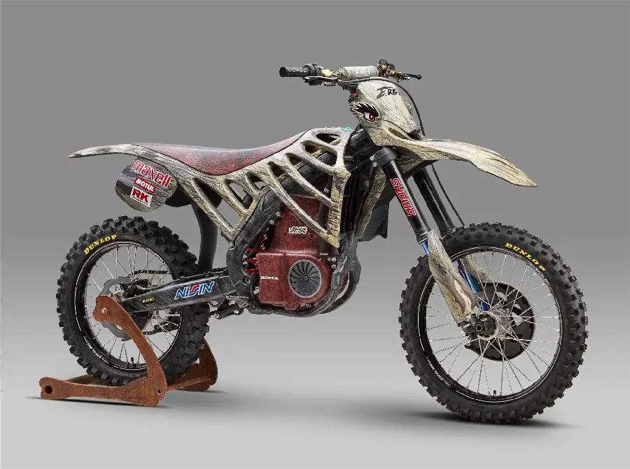 Photo of internal engine components and motocross parts such as two-stroke gasoline and diesel engines