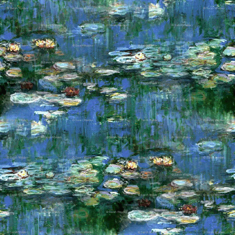 The famous painting The Thames at Westminster by Claude Monet