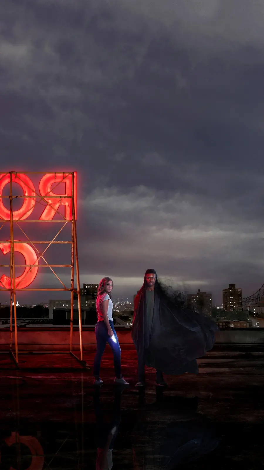 Stock from the TV show Cloak and Dagger for your phone screen
