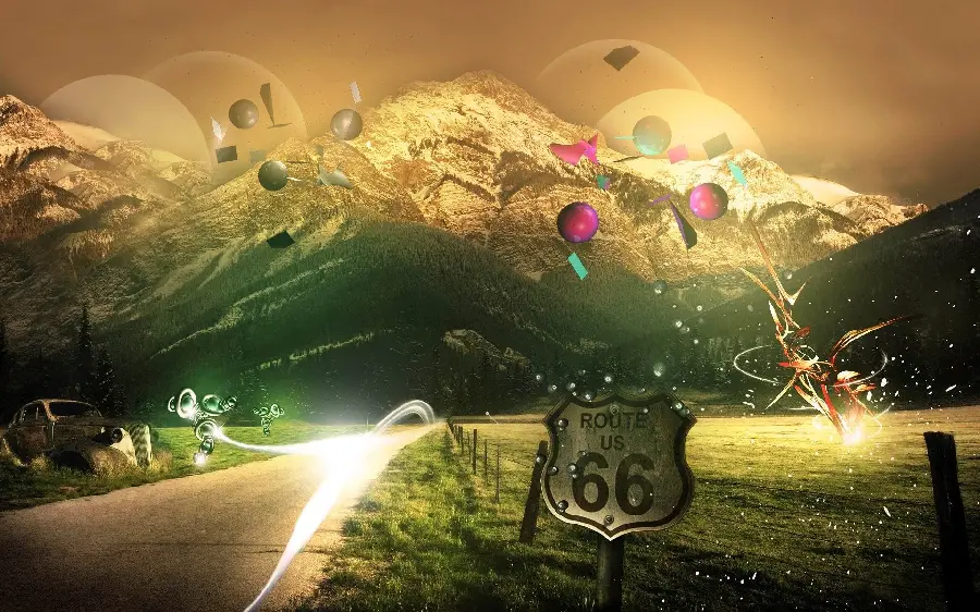 Wallpaper and background 2024 with a beautiful and special magical design