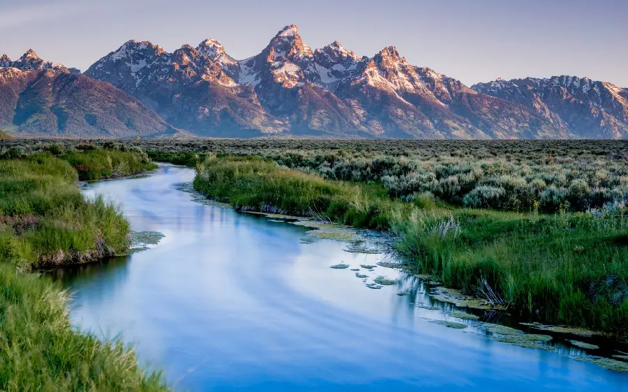 Artistic image of nature with an amazing view