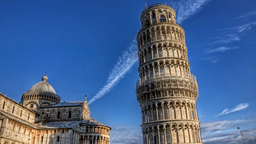 Special and stylish background of the Pizza Tower in Italy with high quality 