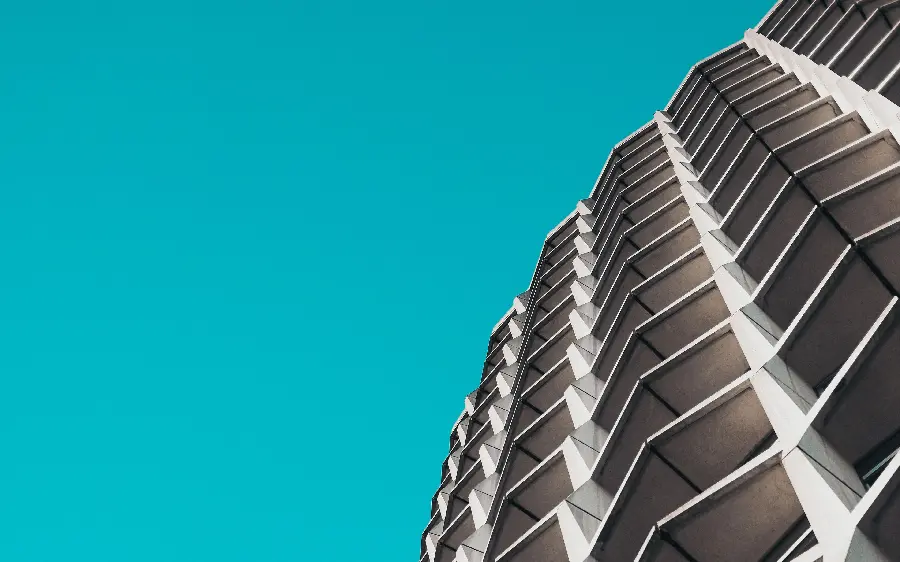 4k minimalist building themed background