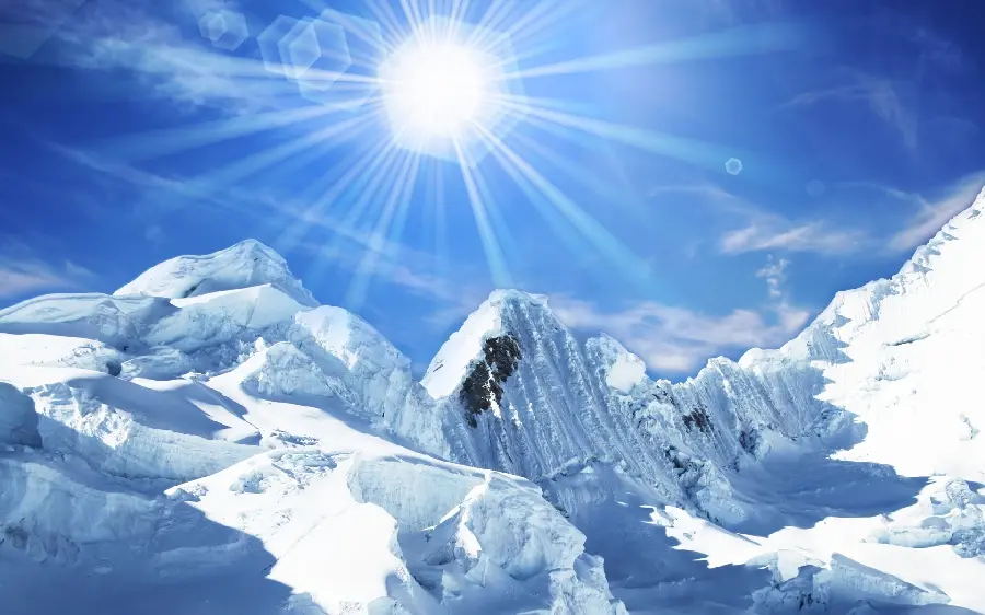 The most special winter photo for photo cover and PowerPoint 