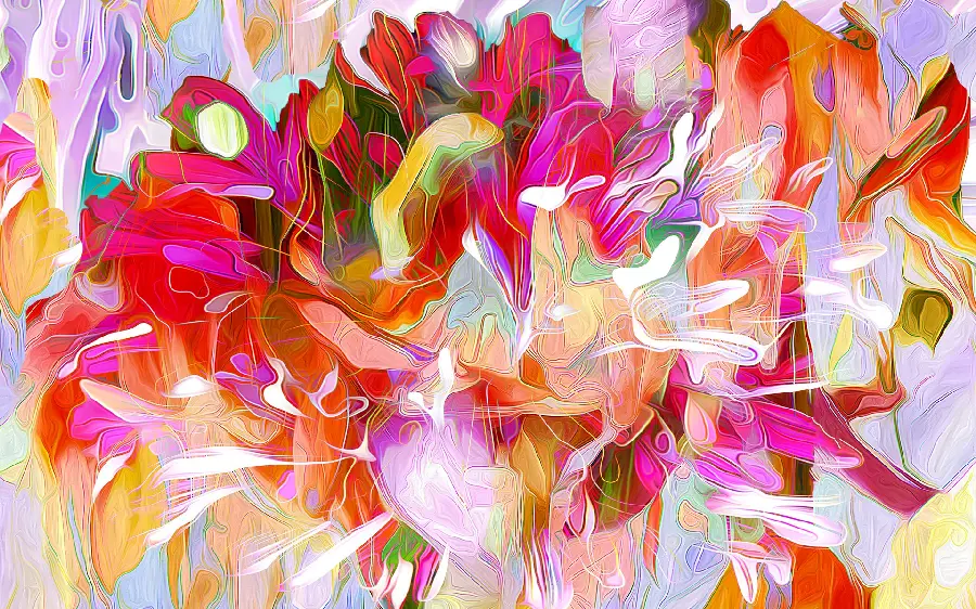 Download colorful and amazing background of computer painting