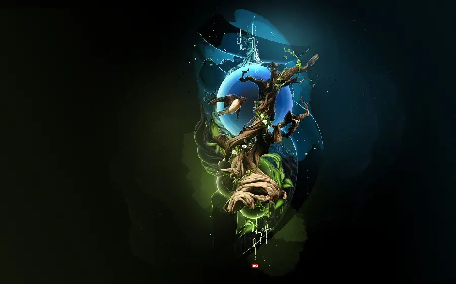 Digital graphic photo of a human skull with a fantasy and attractive design