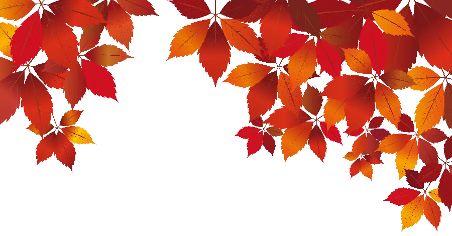 Free download of autumn design frame image suitable for writing text