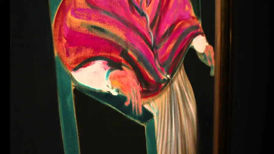 Francis Bacon's painting Violent Passion in Tangiers by the English painter