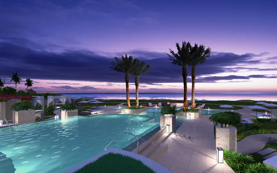 Wallpaper of a stylish and luxurious place for Windows desktop