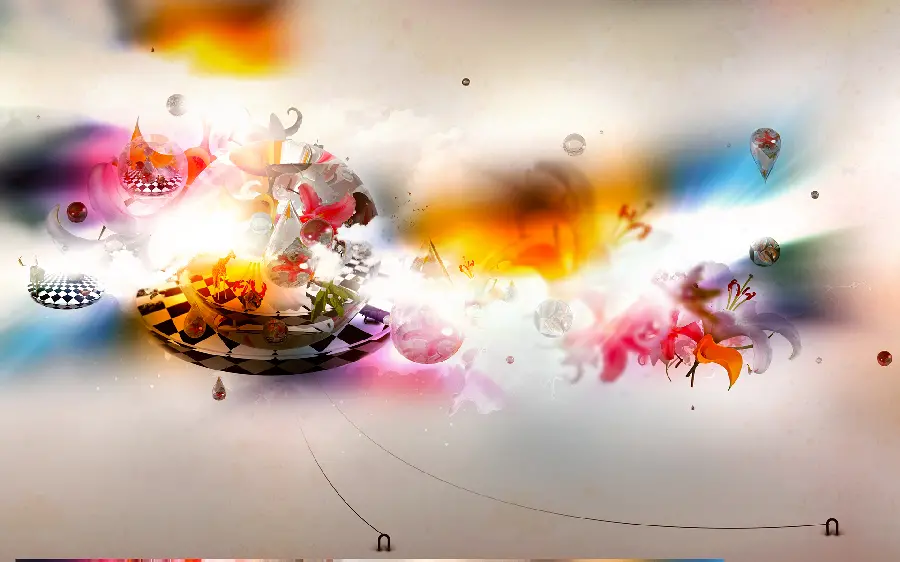 Wallpaper and background for old screens, colorful and graphic design 