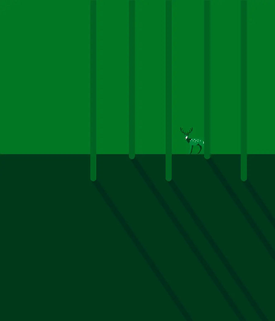 Cute green wallpaper with insect design for Sony Xperia 5