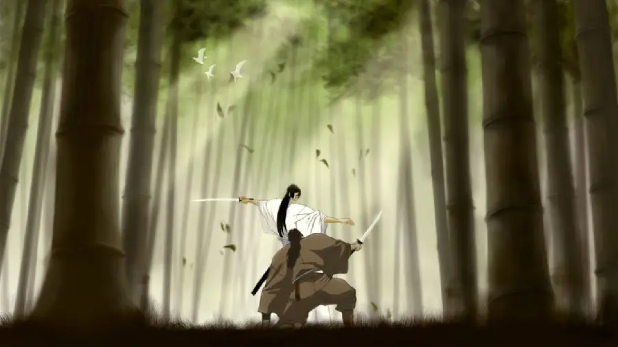 The latest 4k quality samurai design background for Samsung 