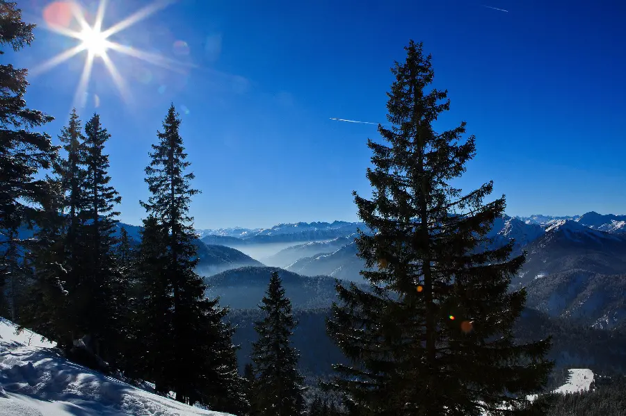 Photo of the most special natural tourist area in the world in winter 