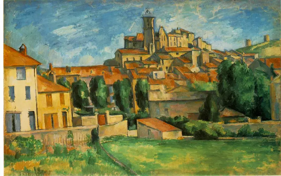Gardan painting by Paul Cezanne