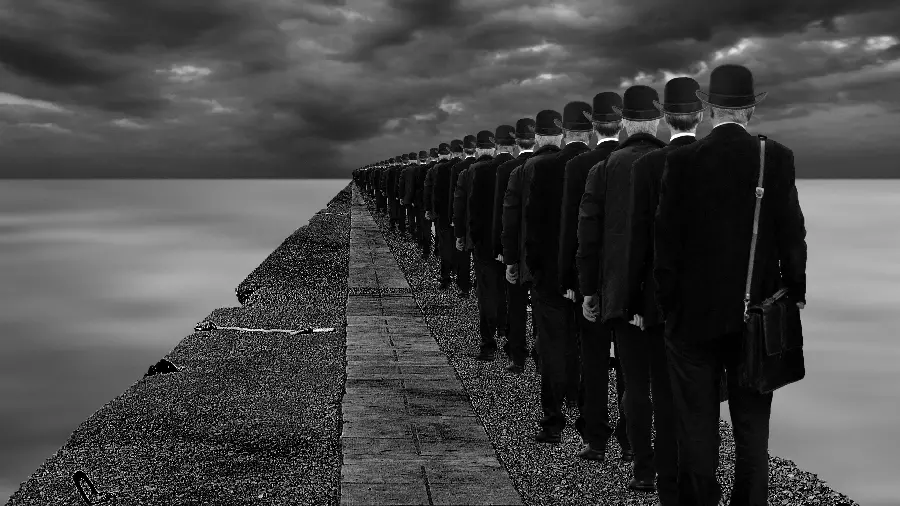 Black surrealism quality photo for use in cinema